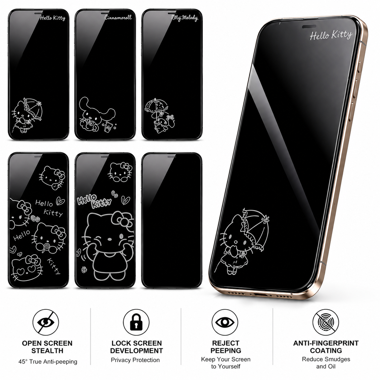 Hidden Design Screen Protector