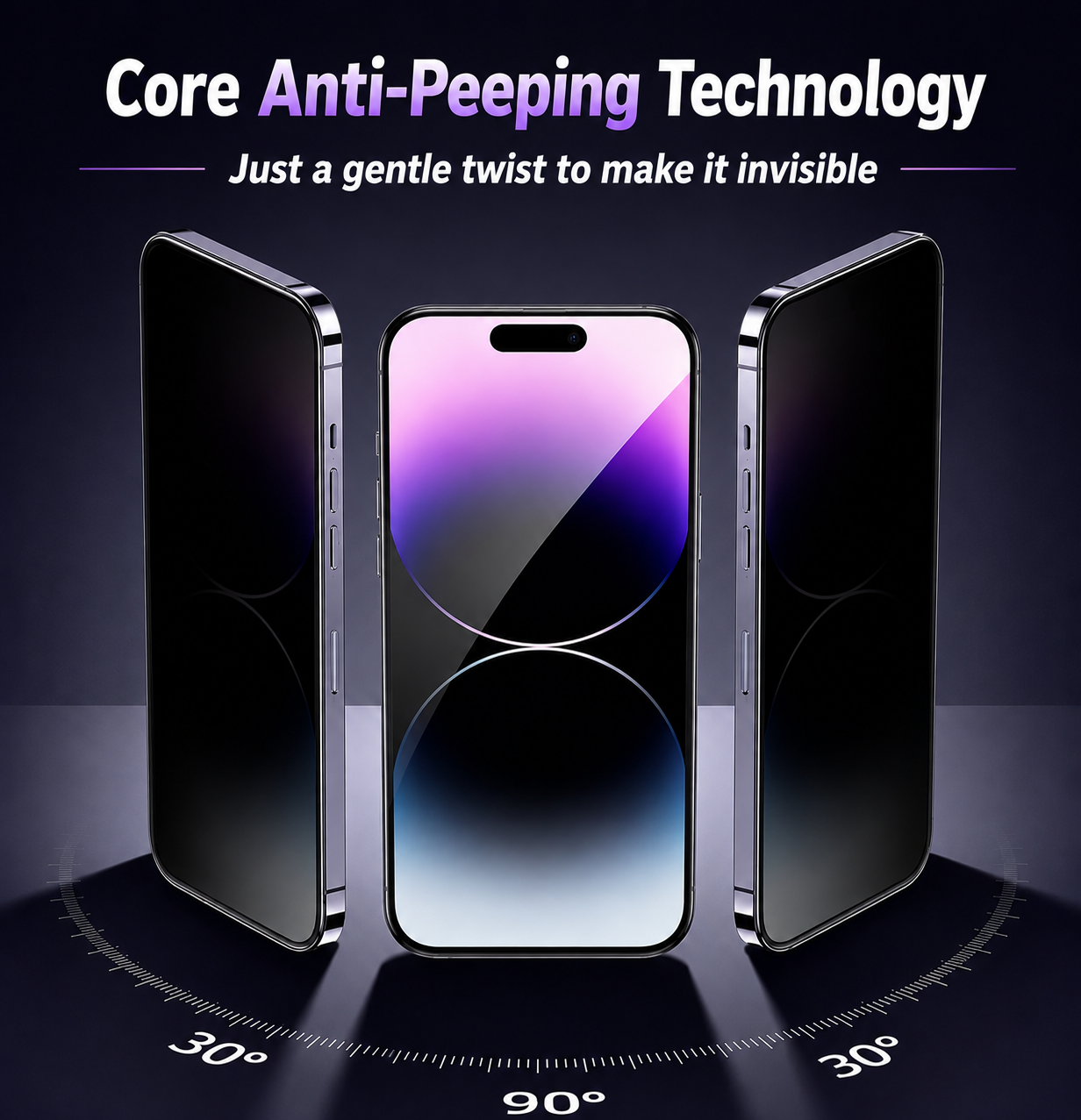 Hidden Design Screen Protector